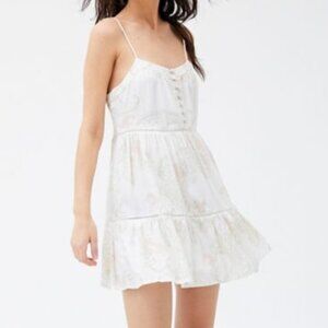 Urban Outfitter Honey Tiered Mini Dress